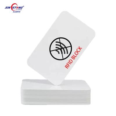 China FREE DESIGN waterproof/waterproof RFID blocking card for credit bank card protection for sale