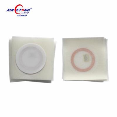 China Waterproof / Waterproof White Paper 125KHz TK4100 RFID Tag Sticker Read Only RFID Tag for sale