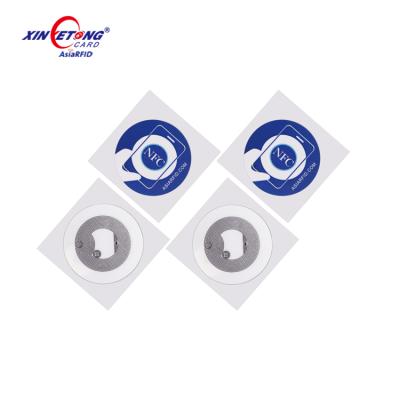 China ISO 14443A Waterproof / Waterproof 25 Mm NFC Sticker Dia With NATG 216 NFC Chip for sale