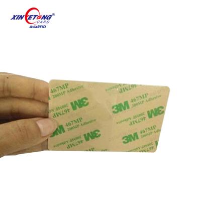 China PVC/PET/ABS PVC Blank Card with 3M Sticker for ID Card Printer for sale