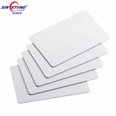 China Plastic PVC/plastic PVC inkjet ID card CR80 blank size, inkjet PVC sheet for plastic card for sale