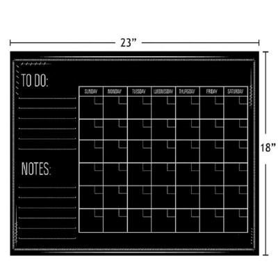 China Popular Industrial Magnetic Weekly Magnetic Notepad Board Planner Magnet Dry Erase Calendar Amazon for sale