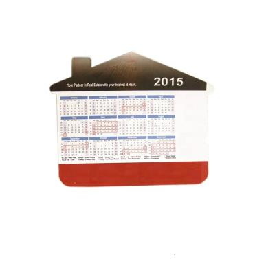 China Amazon 2022 Industrial Hot Sale Annual Magnetic Calendar Promotional Magnet House Form Magnetic Sticker for sale