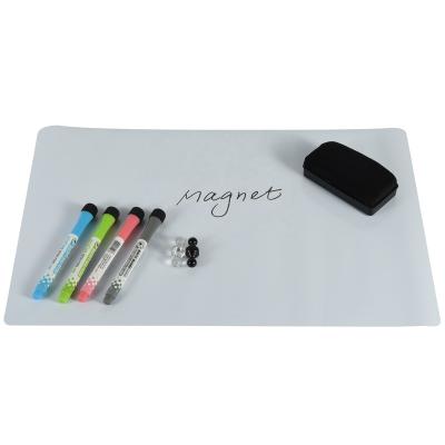 China Industrial Dry Erase Monthly Planner Magnet Board White with Schedule List Magnetic Sticker for Kitchen for sale