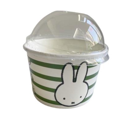 China Disposable Ice Cream Logo Disposable Ice Cream Cups Factory Custom Printing Disposable Cup for sale