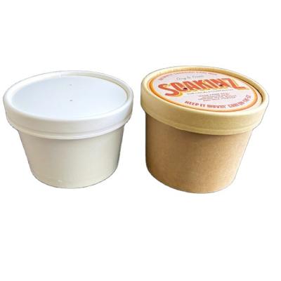 China Disposable Cups Soup Wrapping Paper To Go Factory Sell Wrapping Paper Soup Cup Ice Cream Cup for sale