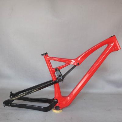 China Custom Paint Toray Mountain Bikes Carbon Fiber All Mountain Frame Disc Brake Mail Mount AM Frame FM10 for sale