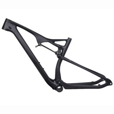 China dengfu M06 full suspension mtb bike frame 29er mtb racing high end bicycle toray carbon fiber mtb bike for sale