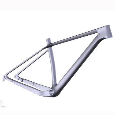 China Wholesale 2018 newest mountain bikes carbon MTB mountain bike frame 29er plus 29+ with BB92, custom paint for sale