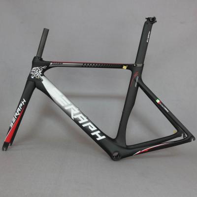 China Road Bikes 2019 New Paint SERAPH New Carbon Air Road Frame FM268 Cycling Frameset With Seatpost Di2 Bike Frame for sale