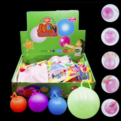 China Eco-Friendly Jelly Balloon Toy Ball Water Injection Balloon Inflatable Funny Transparent TPR Bubble Blowing Balloon for sale