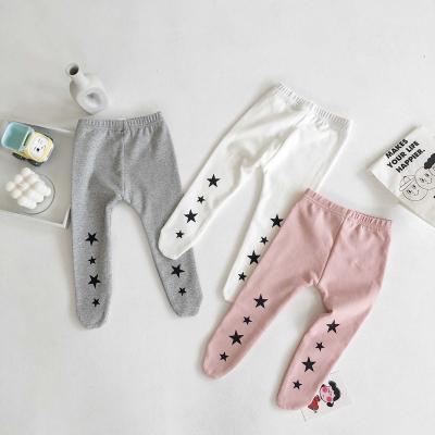 China Harem Pants 2020 Ins Spring Apparel For Babies Lovely Stars Printed Leggings Cotton Joker PP Tights for sale