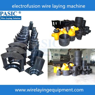 China machines for manufacture fittings electrofusion Reducer Wire laying machine PC-20/160ZF for sale