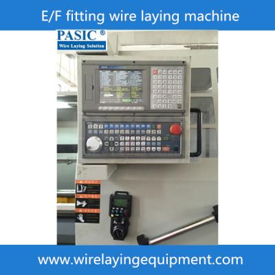 China PASIC CNC electrofusion fitting winding machine for E/F pad,sadd;e,mcoupler,reducer ect. for sale