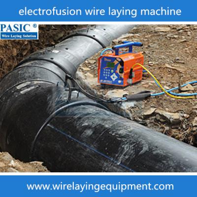 China Wire laying machine for Electrofusion coupler coupling socket PC-630/1200 ef wiring machine for sale