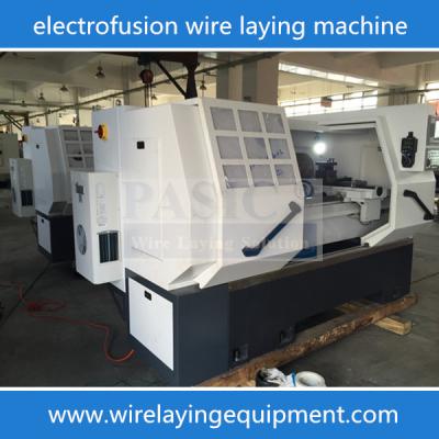 China CNC PASIC wire laying machine for PE PE-RT PPR electorfusion fittings electrofusion fittings molds for sale