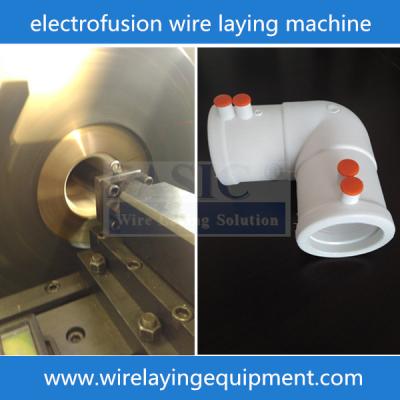 China CNC ELBOW wire laying machine for Electrofusion elbow PC-63/315ZF ef winding machine for sale