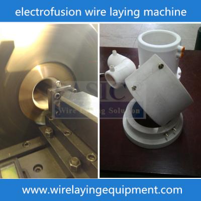 China CNC Electrofusion socket fittings Wire laying machine for Electrofusion Coupler PC-20/125ZF for sale