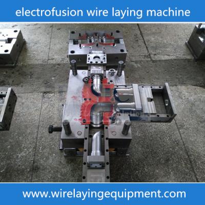 China China Advanced HDPE electro fusion PE PPR PERT fittings saddle wire laying machine electrofusion molds/machine for sale