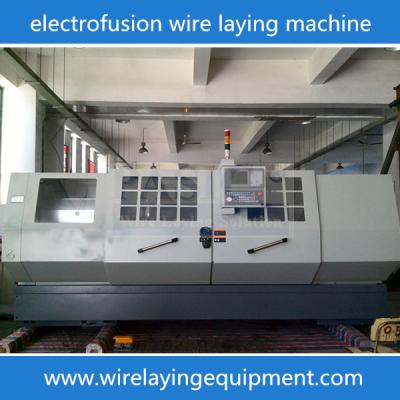 China PC-63/160ZF CNC PASIC Wire laying machine for Electro fusion flange fittings  electrofusion fittings molds for sale