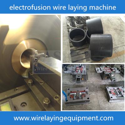 China CNC PASIC E/F wire laying machine for PE PERT PPR fittings electorfusion fittings for sale