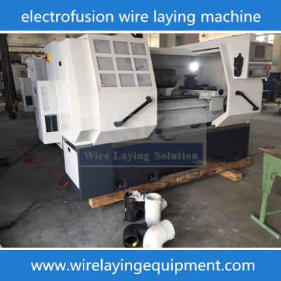 China CNC PASIC wire laying machine for Electrofusion tee PC-160/400ZF ef wiring machine for sale