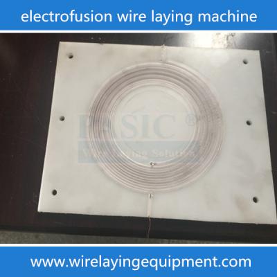 China CNC ef pad wire laying machine for Electrofusion pad PC-160/315ZF ef winding machine for sale