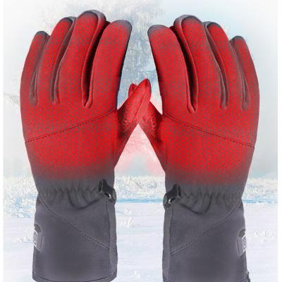 China Waterpoof Waterproof Electric Heated Gloves For Riding Ski Racing Hiking Hunting Heated Gloves for sale