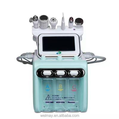 China Pigment Removal 6 in 1 RF Skin Rejuvenation Oxygen Sprayer Water Injection Machine for sale