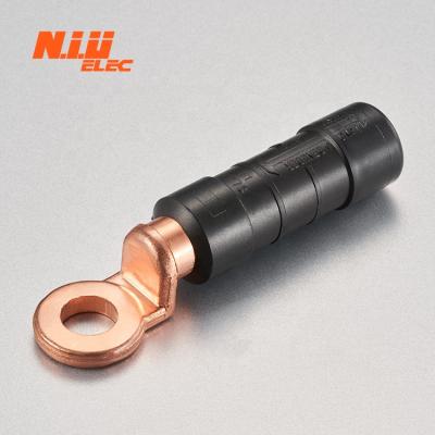 China Cable end connecting copper foil insulated waterproof bimetallic lugs for sale