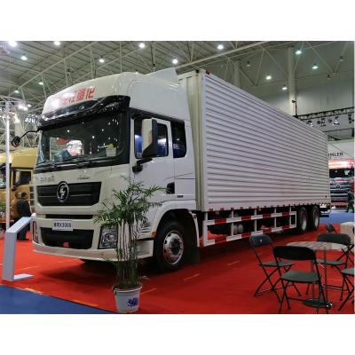 China Original 350HP Shacman Cargo Truck Van Shaanxi Heavy Duty 9775x2490x3210 for sale