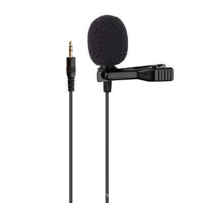 China Computer Lapel Lavalier Microphone Lapel Microphone Video Shooting Lapel MIC Camera Portable Recording VLOG for sale