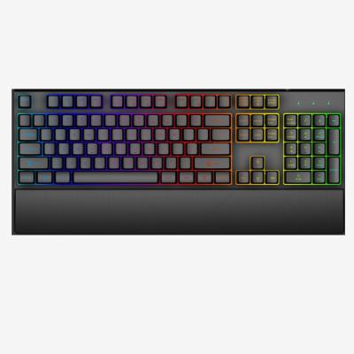 China With GK60 Hand Rest GK60 Metal Gaming Keyboard RGB Detachable Mechanical Sense Luminous Keyboard Rest Cable Keyboard for sale