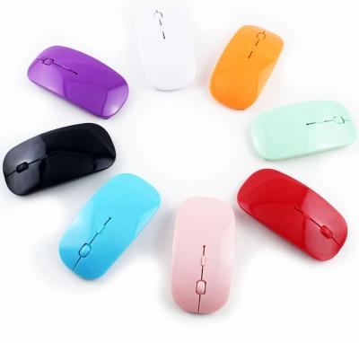 China Ultra-thin Mini Wireless Optical Finger Mouse Mini USB Computer Desktop Mouse Wireless Mouse for sale