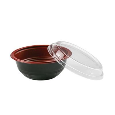 China Microwave PP Plastic Container Disposable Bento Lunch HD Round Food/Soup/Noodle/Meat Packing Disposable Bowl 550ml 700ml 1000ml 1400ml for sale