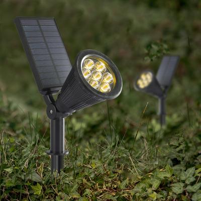 China Landscape Led Solar Garden Light Outdoor Waterproof Courtyard Spotlight for sale