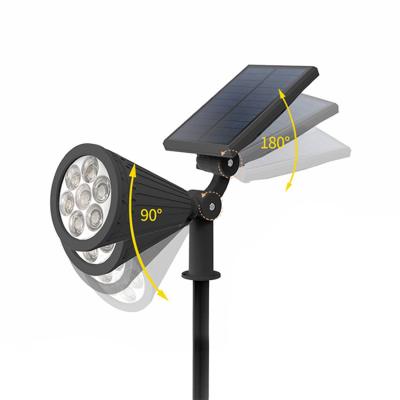 中国 Outdoor 	Solar Garden Light Waterproof Spotlight Adjustable Angle Lamp 販売のため