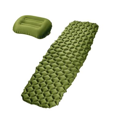 China Customized Inflatable Outdoor Moisture Proof Inflatable Waterproof TPU Mat Sleep Pad Camping for sale