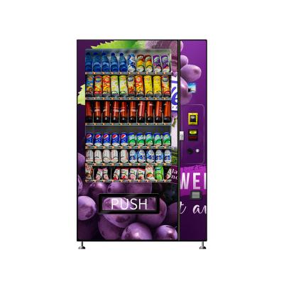 China Subway Station Manufacturer Wholesale Custom Vending Machine Snacks and Combo Drink Vending Machine for sale