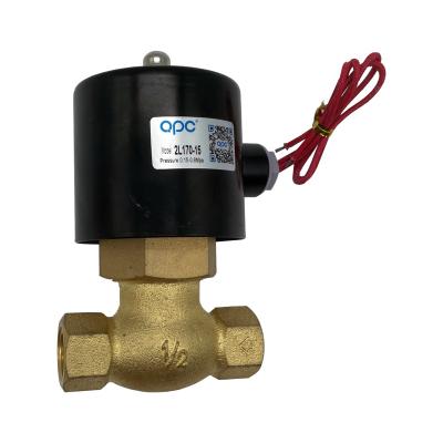 China Left Pneumatic Two Way Direct Type 2 Position Solenoid Ball Valve Pneumatic 2L 2 Series Pneumatic Ball Building Material Stores for sale