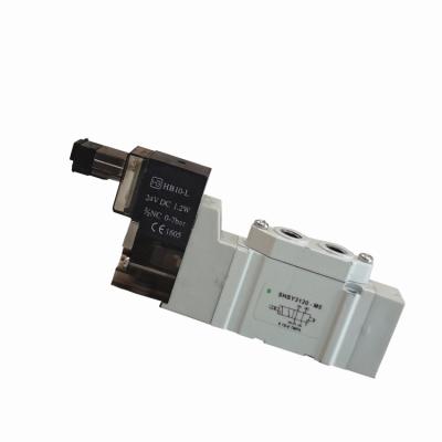 China Garment Shops SY Series Solenoid Valve 5-Way Guide Type Pneumatic Solenoid Valve S-MC Pneumatic Solenoid Valve for sale