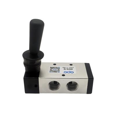 China Construction Material Stores 4H Series Left Pneumatic Three Two-Position 2/3 Hand Lever Solenoid Solenoid Valve Main-Pull Valve for sale