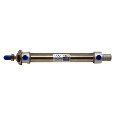 China Building Material Stores MA Series Aluminum Alloy Cylinder 16mm~40mm Small Stroke 25mm~300mm Pneumatic Cylinders for sale