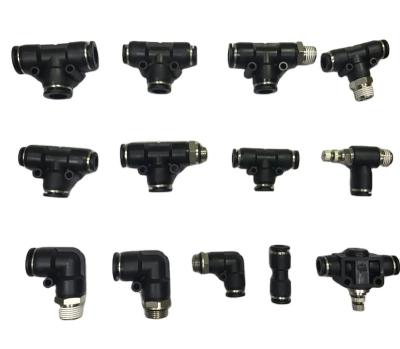 China Pneumatic Building Material Shops Connect Fittings Quick Release Connector Tube Adjustment Pneumatic Quick Connect Fittings for sale