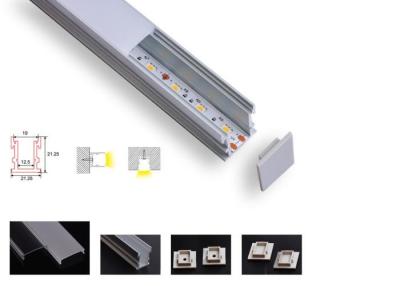 China Ip65 White Led Aluminium Square Profile Anodized 6063 T5 Aluminum Alloy for sale