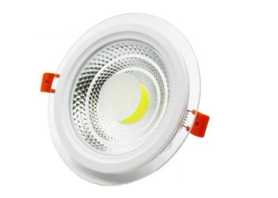 Chine voyant de Dimmable LED de l'épi 10W, panneau en verre enfoncé Downlight du rond LED à vendre