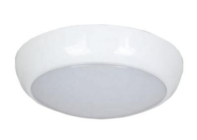 China IP54 LED Bulkhead Lamp / Detection Sensor Led Ceiling Oyster Light 80Ra PC 6000K 100LM for sale