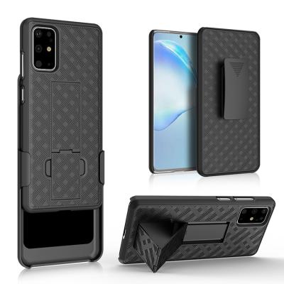 China Shell Case With Armor Kickstand 2020 New PC Combo Case Hard Pattern Case For Samsung Note 20 Phone Case for sale