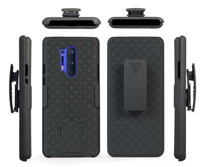 China 2020 Best-selling PC Shockproof Hard Protective Case Combo Case for oneplus 8 pro with kickstand for sale