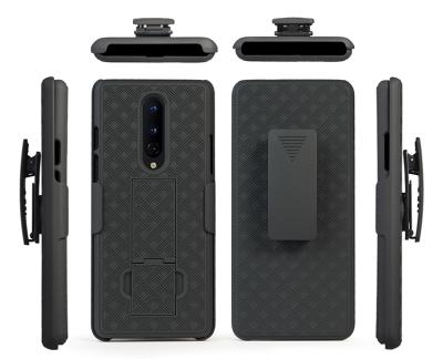 China 2020 hot selling newcomer PC shockproof hard case protective case combo case for oneplus 8 with kickstand for sale